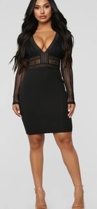 Fashion Nova Lace Mini Dress